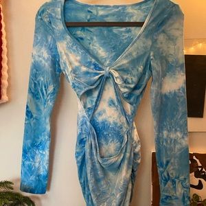 tye dye body-con dress. SUMMER SALE!!